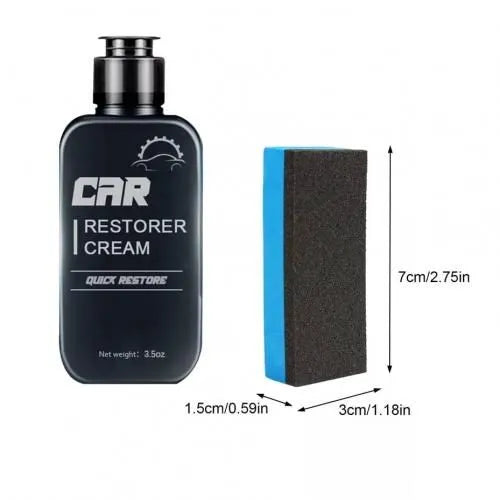 Crème de rénovation auto 100 ml – Rénovation et brillance instantanée