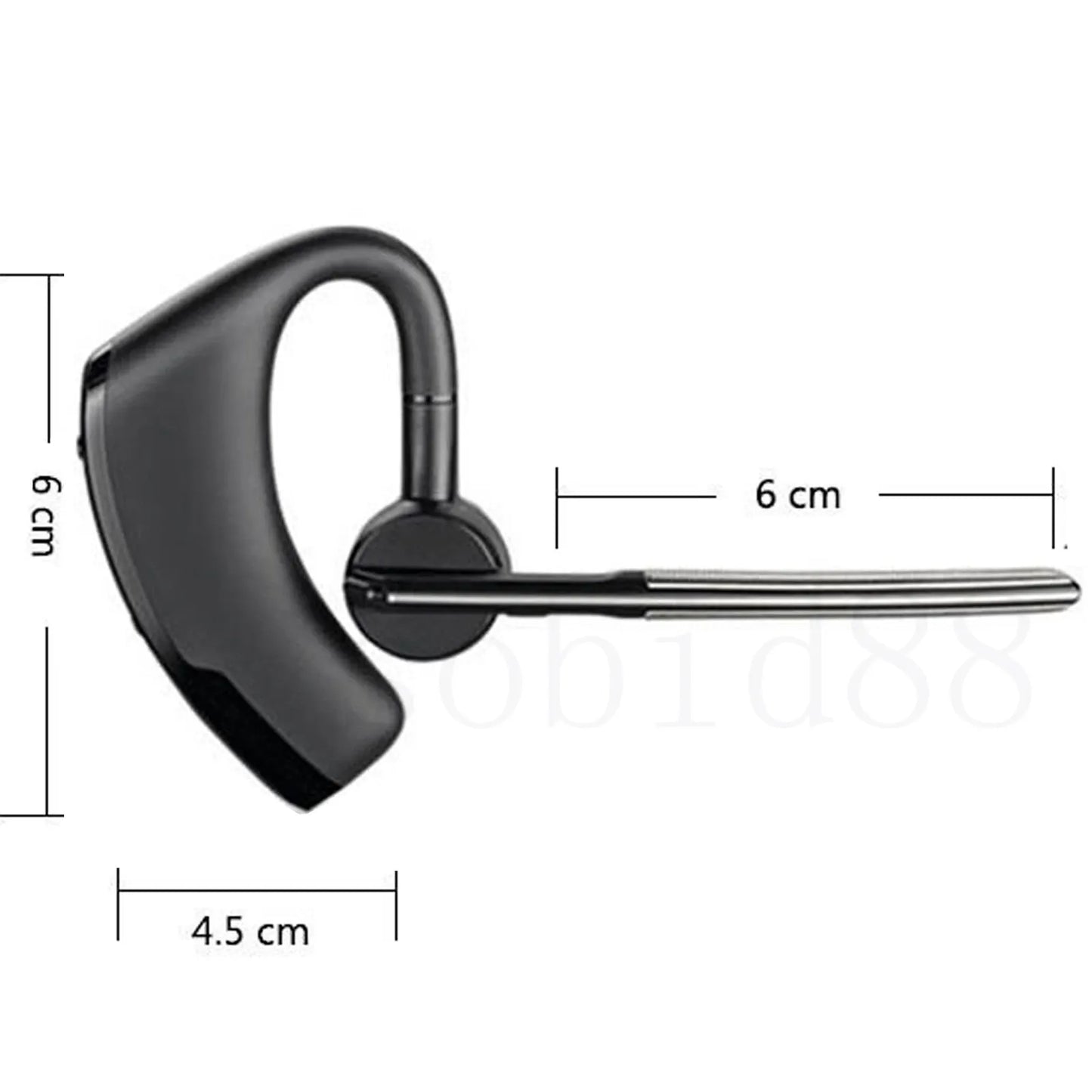 Écouteur Bluetooth Professionnel – Micro Long et Confort Tout Jour