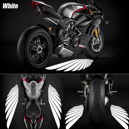 Lumières “Ailes d’Ange” moto – Sécurité & style nocturne