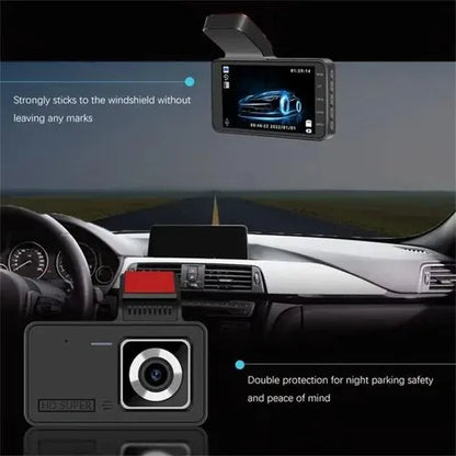 Dashcam Double Avant & Arrière – Protection Continue 24/7 🔒🚗