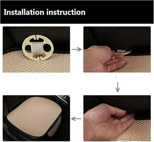 (4 Siège) Coussin de siège auto élégante et pratique
