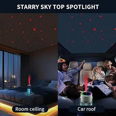 2-en-1 Diffuseur Parfum & Projection Ciel Étoilé au Plafond 🚗