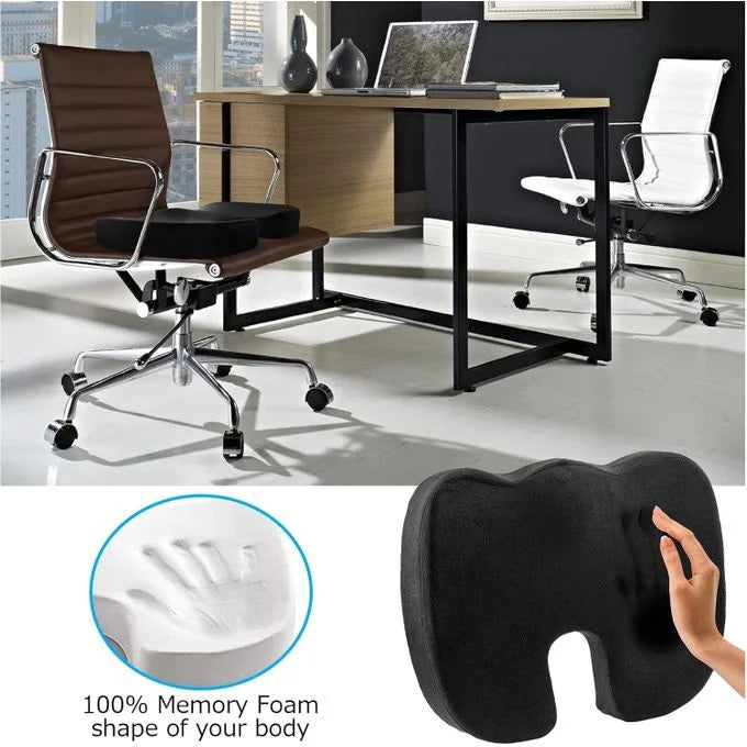 COUSSIN DE SIÈGE MÉDICAL ORTHOPÉDIQUE CONFORTABLE POUR VOITURE ET CHAISE