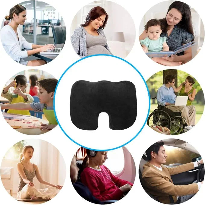 COUSSIN DE SIÈGE MÉDICAL ORTHOPÉDIQUE CONFORTABLE POUR VOITURE ET CHAISE