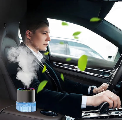Original Parfum Auto Sans Fil avec Effet Ciel Étoilé Relaxant