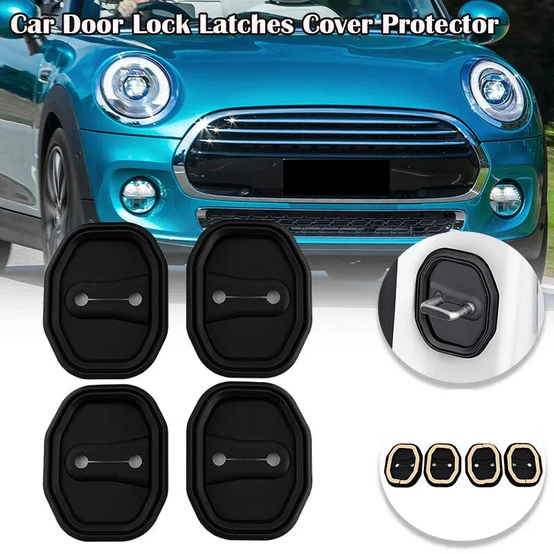 4pcs Antichoc en Silicone pour Porte de Voiture