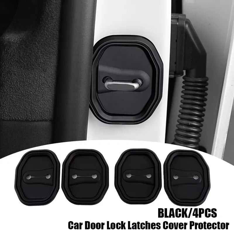 4pcs Antichoc en Silicone pour Porte de Voiture