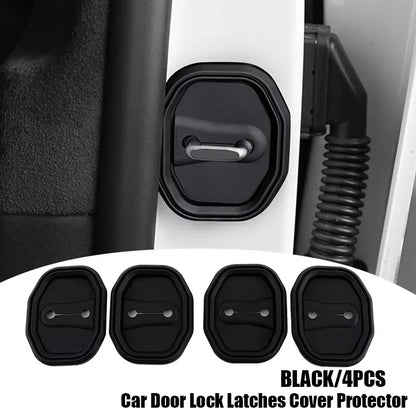 4pcs Antichoc en Silicone pour Porte de Voiture