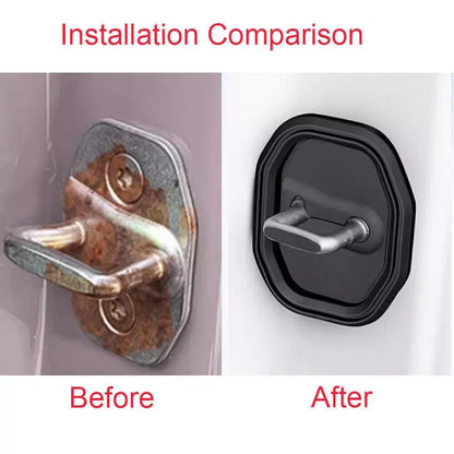 4pcs Antichoc en Silicone pour Porte de Voiture