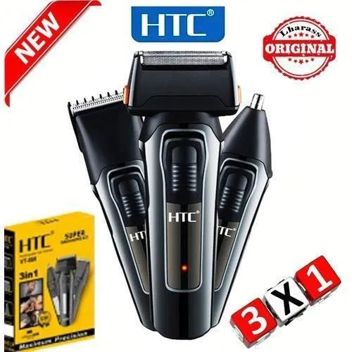 Tondeuse 3-en-1 pour Visage, Barbe et Nez
