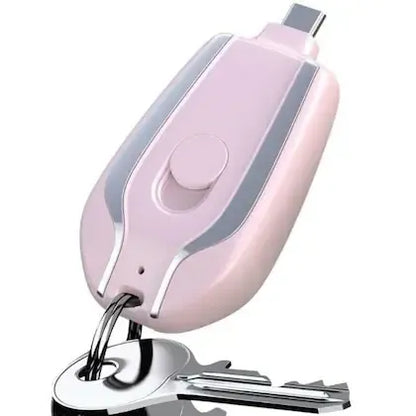 Mini Power Bank d’Urgence avec Porte-clés