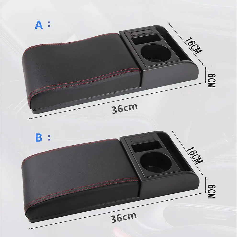 Accoudoir Central en Cuir PU – Confort & Rangement