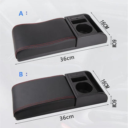 Accoudoir Central en Cuir PU – Confort & Rangement