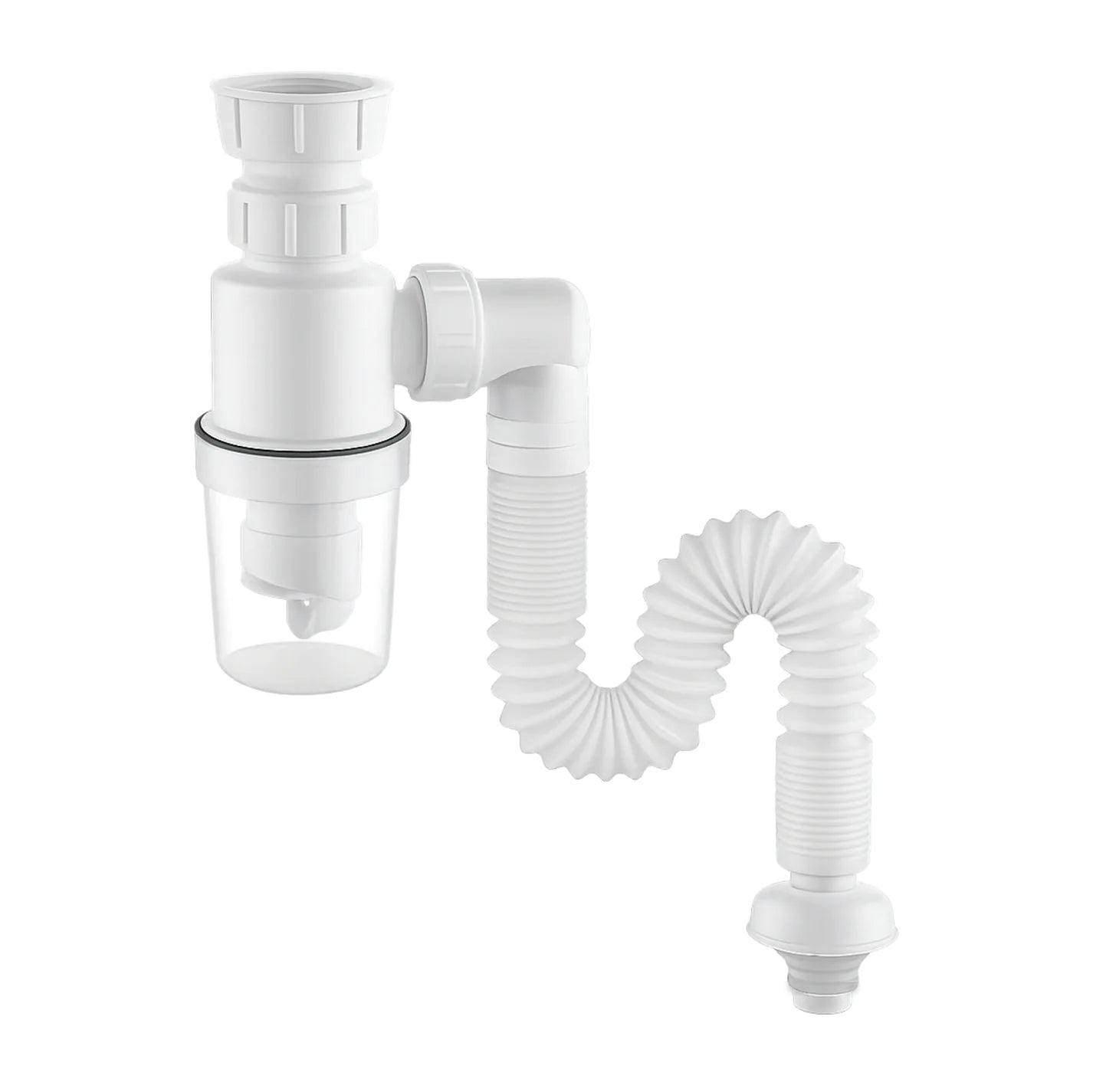 Kit de Vidange Flexible Extensible – Installation Facile & Sans Odeurs